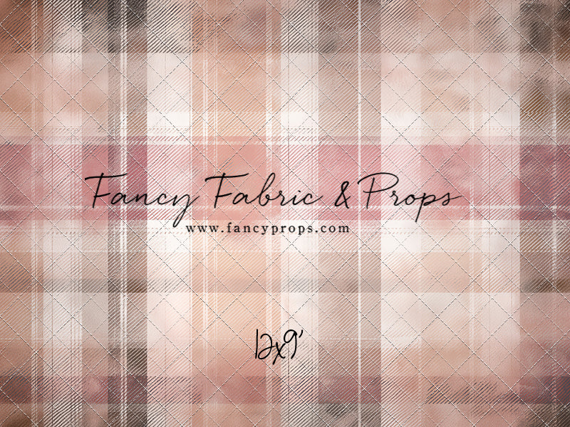 Rosewood Plaid - With Sweep Option