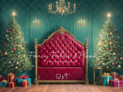 Royal Repose in Yuletide - With Sweep Option