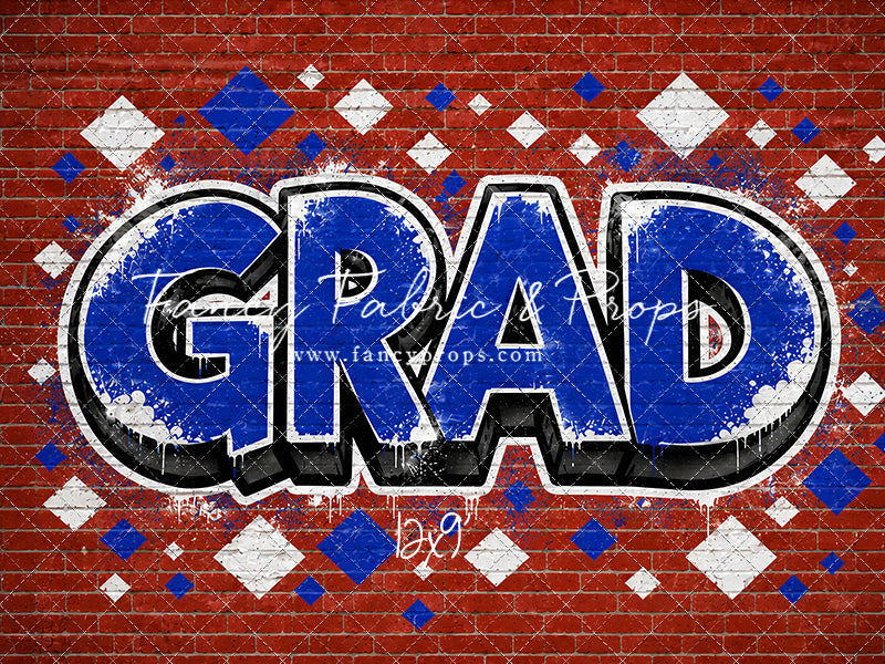 Royal & White Grad - With Sweep Option
