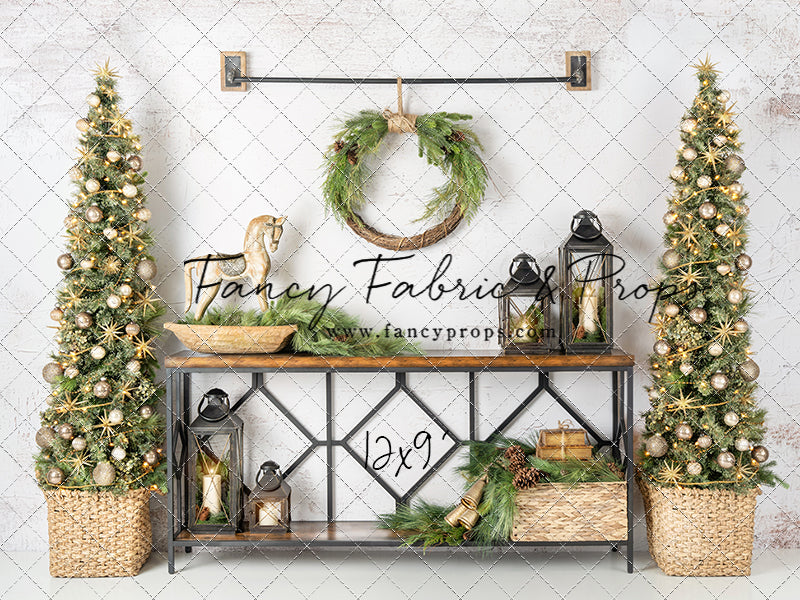 Rustic Elegance Christmas Display