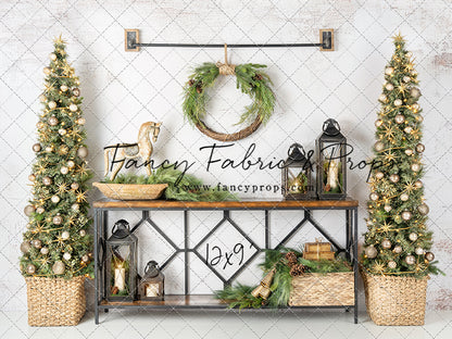 Rustic Elegance Christmas Display