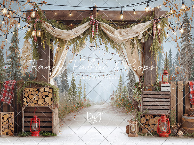 Rustic Winter Passage - With Sweep Option