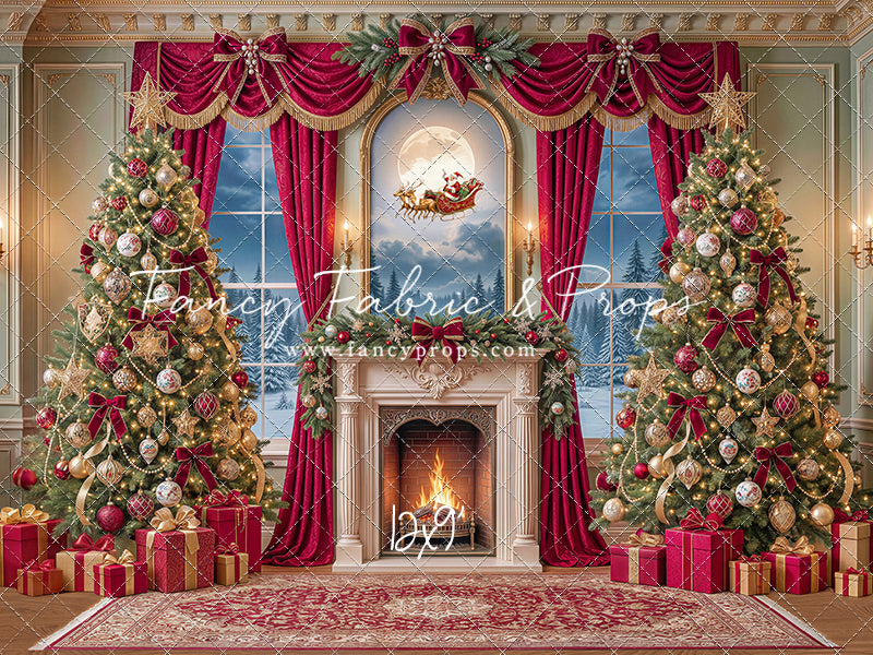 Santa's Midnight Flight - with Sweep Option