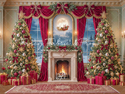 Santa's Midnight Flight - with Sweep Option