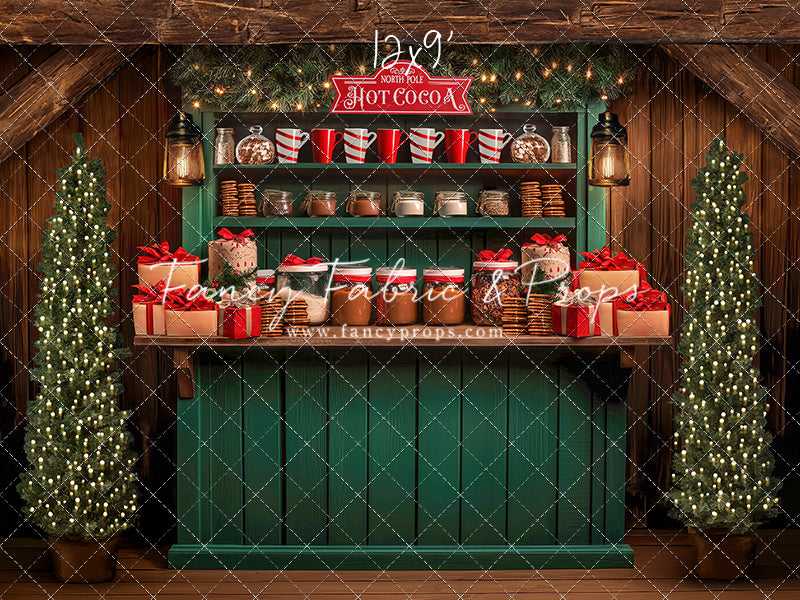 Santa's Cocoa Corner - with Sweep Option