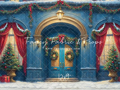 Sapphire Holiday Elegance - With Sweep Option