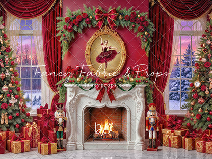 Scarlet Ballerina Christmas Room - with Sweep Option