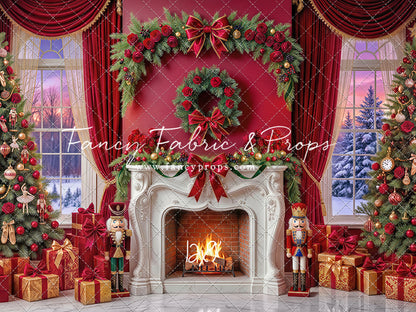 Scarlet Christmas Room - with Sweep Option