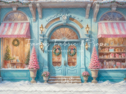 Snow-Kissed Winter Market - With Sweep Option