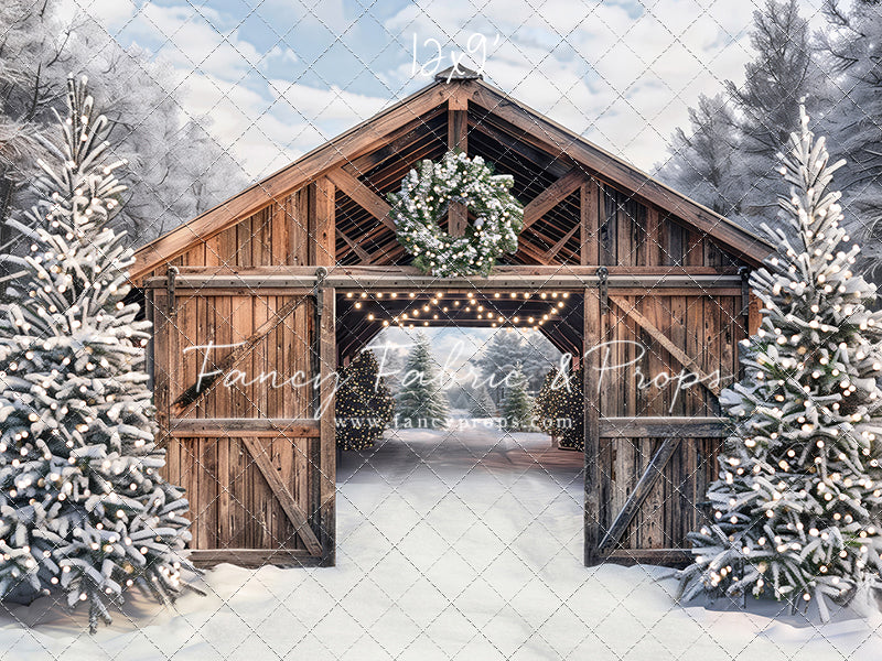 Snowy Mountain Tree Farm - with Sweep Option