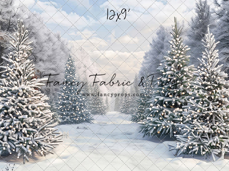 Snowy Tree Farm Trail - with Sweep Option