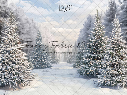 Snowy Tree Farm Trail - with Sweep Option