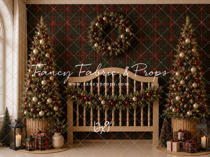 Sophisticated Holiday Headboard - with Sweep Option