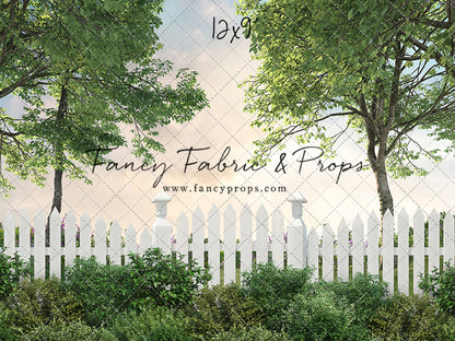 Spring Sunrise Garden Gate