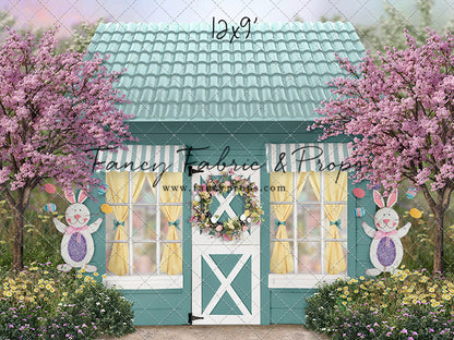 Spring in Bloom Bunny House