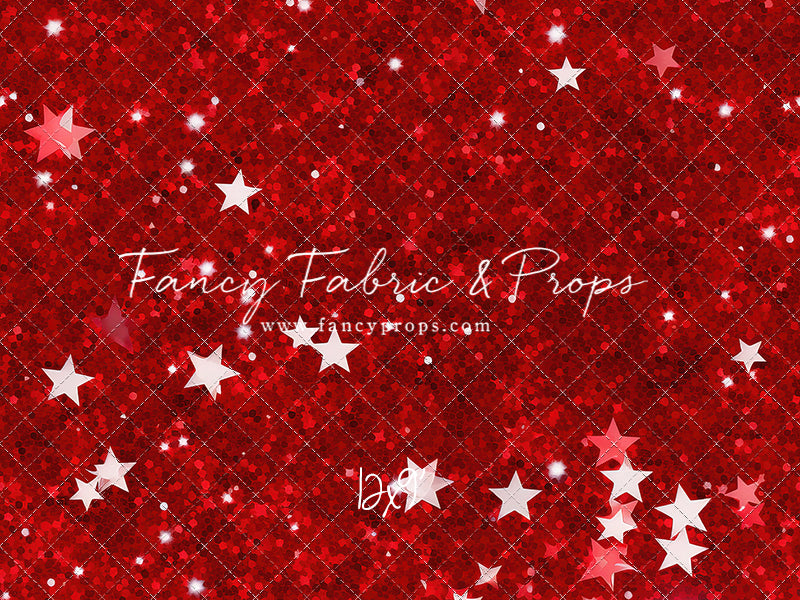 Starry Red Sparkle