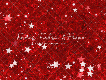 Starry Red Sparkle