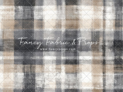 Stone & Sand Tartan - With Sweep Option