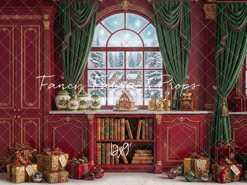 Storybook Christmas Room - With Sweep Option