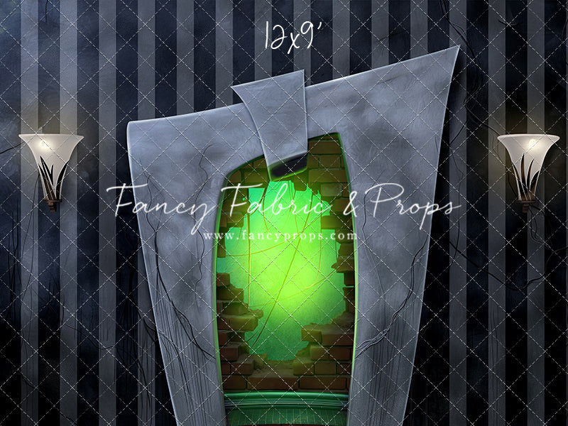 Strange & Unusual Fireplace - With Sweep Option