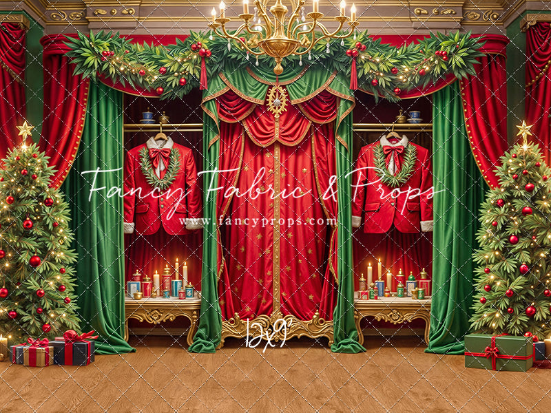 Suiting Up Santa - with Sweep Option