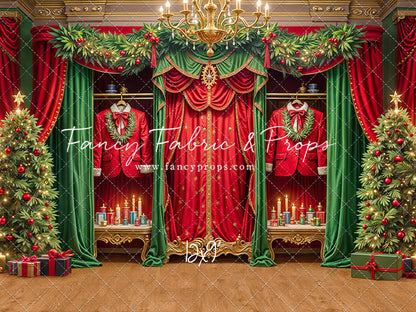 Suiting Up Santa - with Sweep Option