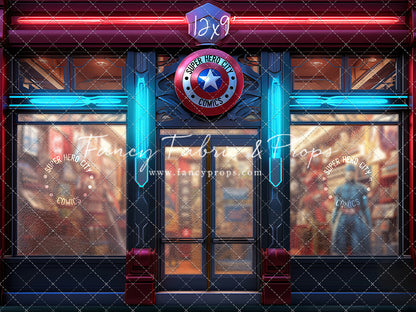 Super Hero City Comics - With Sweep Option