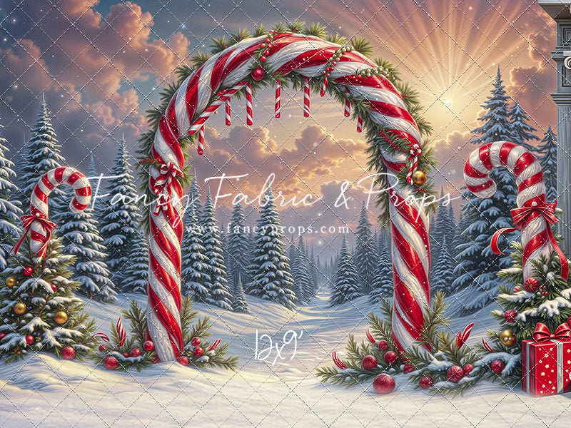 Sweet Trail To Santa - with Sweep Option