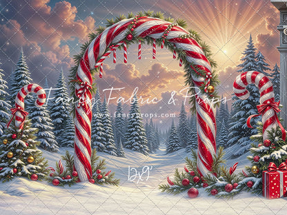 Sweet Trail To Santa - with Sweep Option