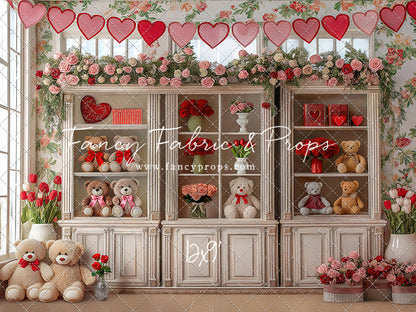Teddy's Sweetheart Corner - With Sweep Option