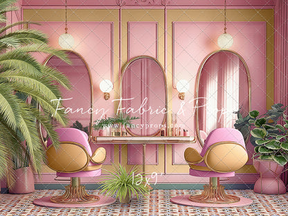 Teresa's Vanity - Tile Floor Option - With Sweep Option