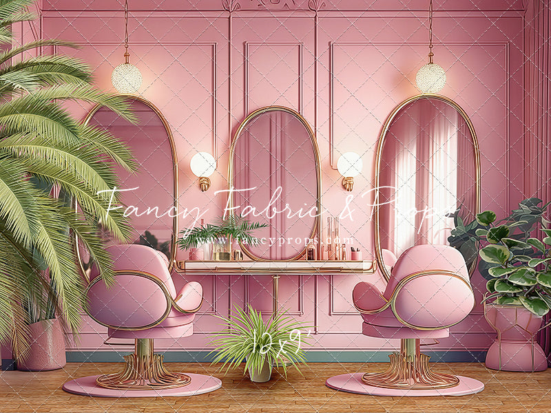 Teresa's Vanity - Wood Floor Option - With Sweep Option