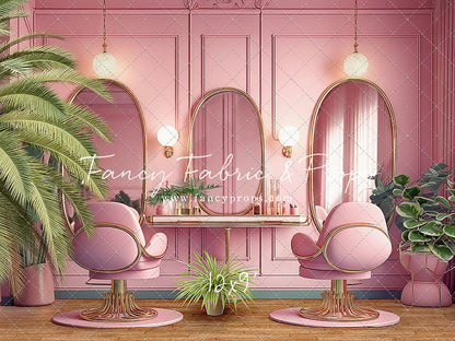 Teresa's Vanity - Wood Floor Option - With Sweep Option