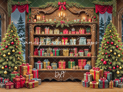 The Christmas Curio Cabinet - with Sweep Option