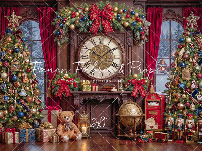 The Grand Christmas Clock - with Sweep Option