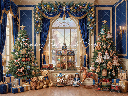 The Holiday Dollhouse Room - with Sweep Option