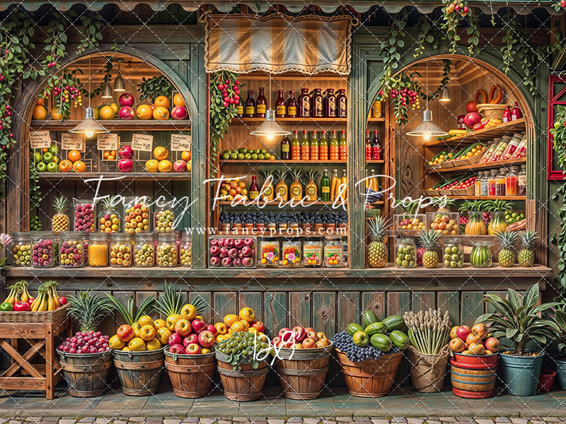 Tropical Fruit Market - With Sweep Option