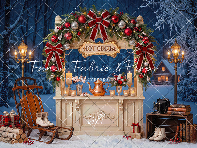 Vintage Cocoa Stand - with Sweep Option