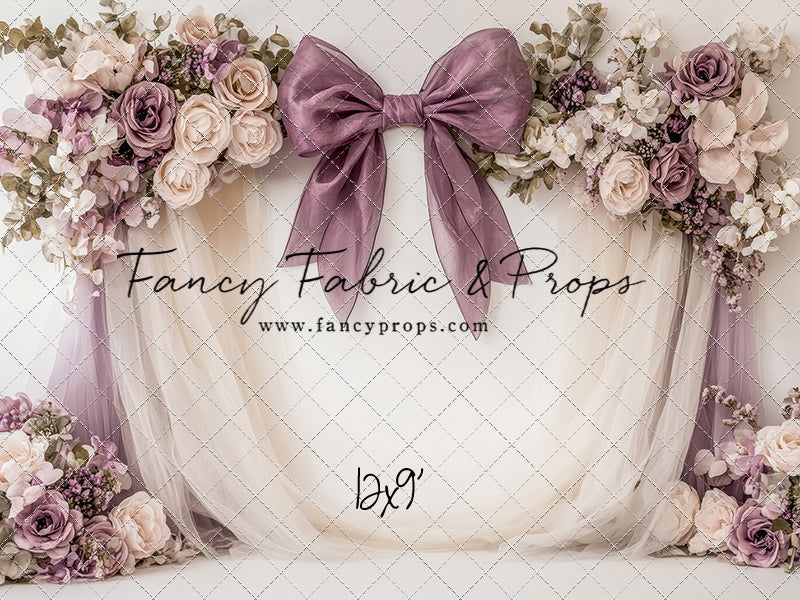 Violet Rose Cashmere - With Sweep Option