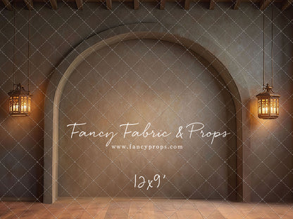 Warm Amber Alcove - With Lights - With Sweep Option