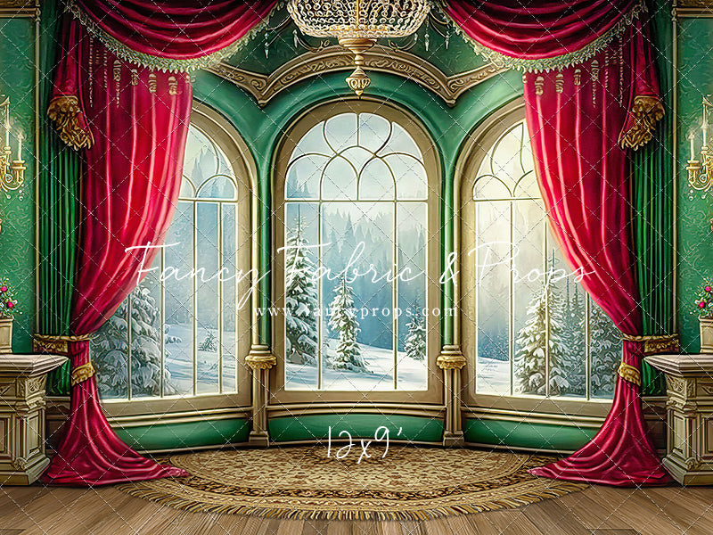 Warm Loving Holiday - Wood Floor Option - with Sweep Option