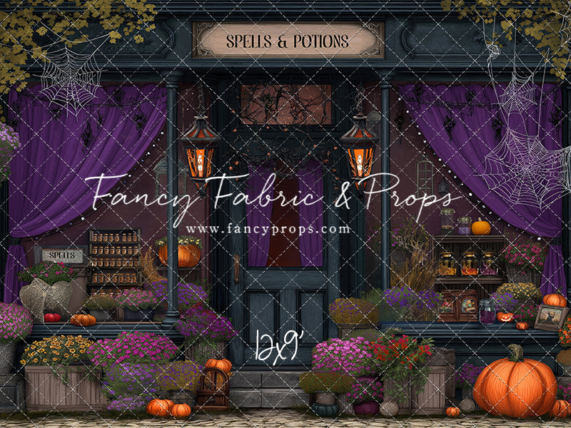 Witch's Hollow Mercantile - With Sweep Option