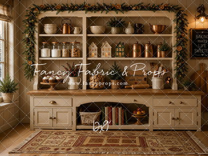 Yuletide Baking Shelf - With Sweep Option