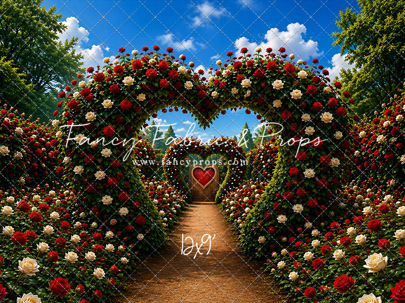 Heart Shaped Garden - With Sweep Option