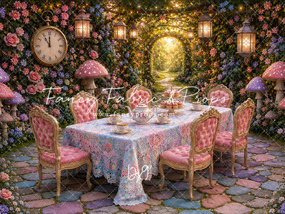 Pastel Tea Party - With Sweep Option