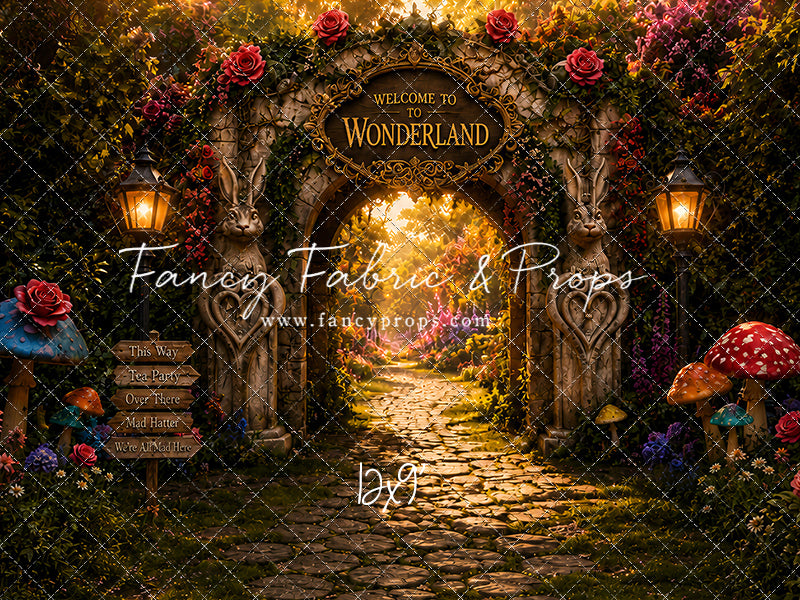 Wonderland Rabbit Way - With Sweep Option