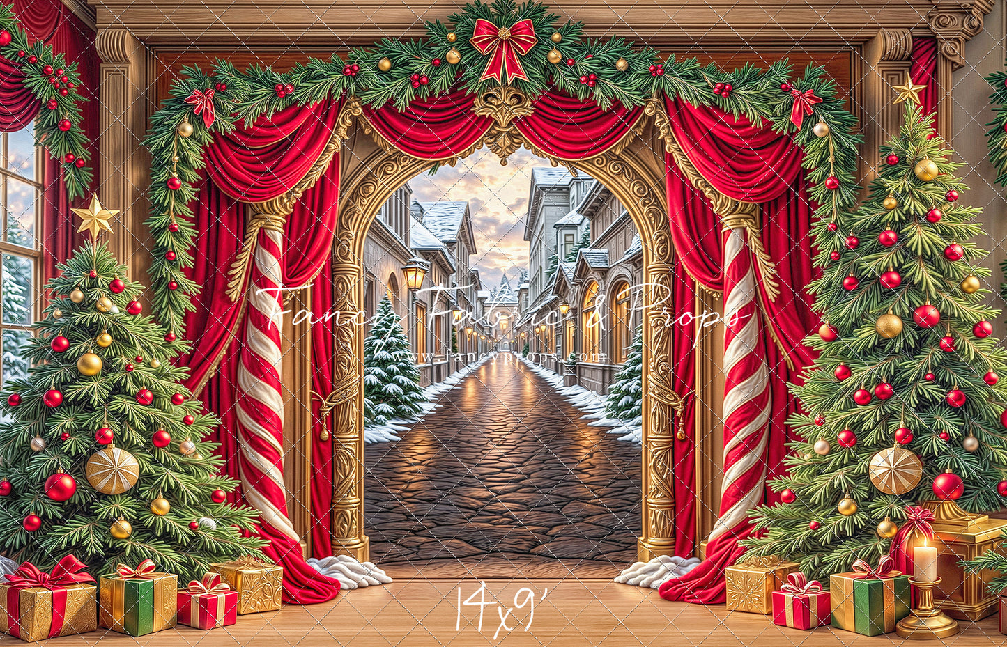 Enchanted Village Entry - with Sweep Option