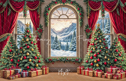 Snowfall Symphony Room - with Sweep Option