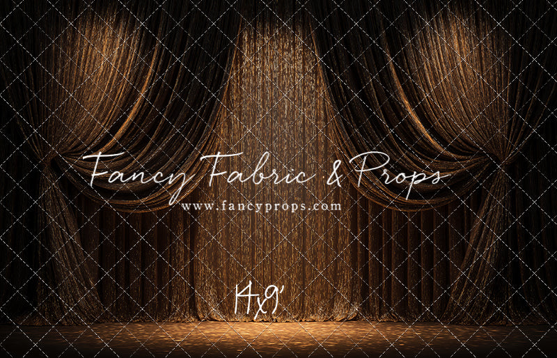 Amber Shimmer Stage - With Sweep Option