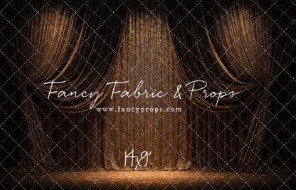 Amber Shimmer Stage - With Sweep Option